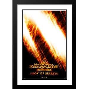  National Treasure Secrets 32x45 Framed and Double Matted 