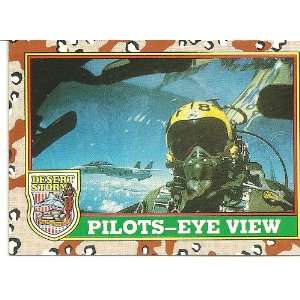  Desert Storm PILOTS EYE VIEW Card #24 