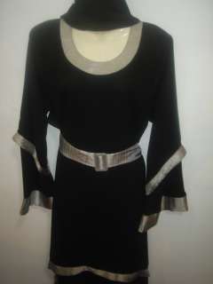 Black New Maxi Long Dress Islamic Modest Jilbab Abaya Hijab/Scarf 