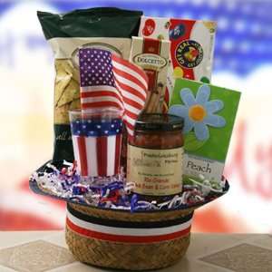 We Salute You 4th of July Gift Basket Grocery & Gourmet Food