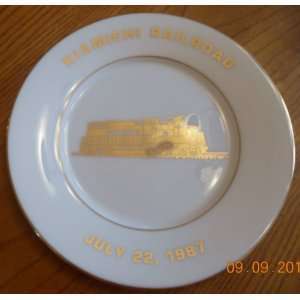  Kiamichi Railroad   Collectable Plate 