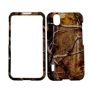  LG MARQUEE LS855 AUTUMN WOODS CAMO CAMOUFLAGE RUBBERIZED 