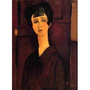   Painting Victoria Amedeo Modigliani Hand Painted Art