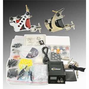 Complete Tattoo Kit 2 Tattoo Machine Kit With Power Supply And Tattoo 
