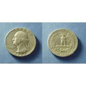  1953 S Washington Silver Quarter 