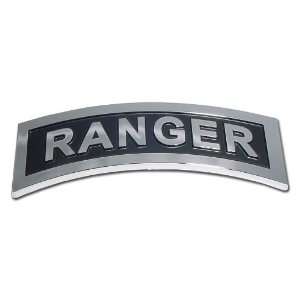  USA United States Army Ranger Premium Chrome Metal Car 