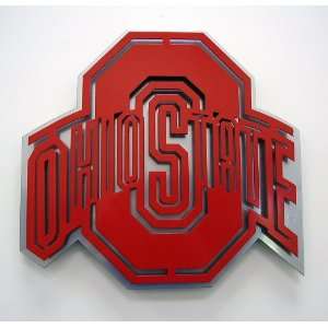  Ohio State Buckeyes NCAA Team Logo 3D Metal Wall Art 