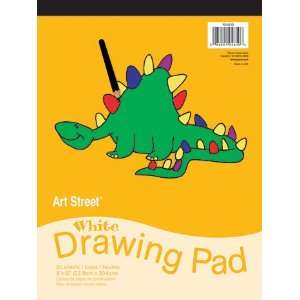  Pacon Corporation Pac104610 White Drawing Pad 9x12 Toys 