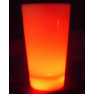 red led light glow cup size 16oz.   great for parties  replaceble 