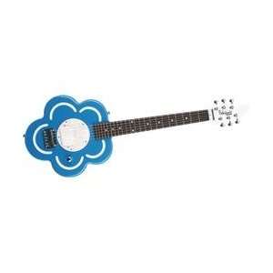   Daisy Short Scale Electric Guitar (Awesome Blue) Musical Instruments