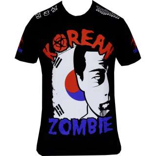 TrauMMA Korean Zombie UFC on Fuel Fight Night Walkout T Shirt   Black 