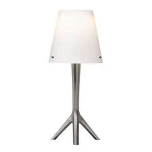  Td Palma Table Lamp, Sn, Frost White