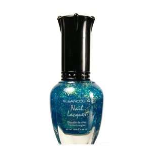    KLEANCOLOR Nail Lacquer KCNP48 233 Chunky Holo Teal Beauty