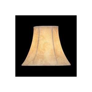    Candelabra Shade/Faux Leather Bell   3Tx7Bx6Sl
