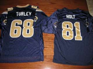   ADULT NFL JERSEYS PACE HOLT TURLEY BULGER WILLIAMS ARCHULETA  