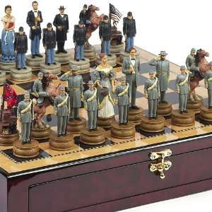  American Civil War Chessmen Extra Large Chessmen & Tribeca 