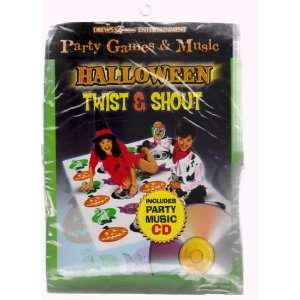  Halloween Twist & Shout Party Game with Music CD 