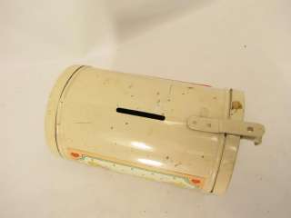 Vintage Tin Mailbox Bank Geese  