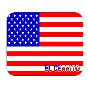  US Flag   El Cerrito, California (CA) Mouse Pad 