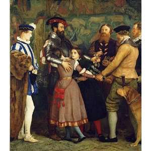  FRAMED oil paintings   John Everett Millais   24 x 28 