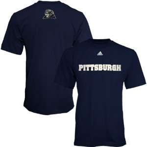   adidas Pittsburgh Panthers Navy Prime Time T shirt