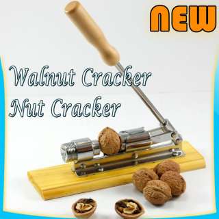 Easy Walnut Cracker Nutcracker Sheller Pincer New G23  