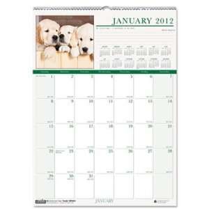    Puppies Monthly Wall Calendar, 12 x 16 1/2, 2012 Electronics