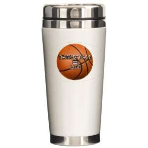  Ceramic Travel Drink Mug Basketball Equals Life 