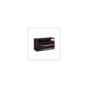   Furniture USA Entertainment TV Stand in Matte Sapelle Furniture