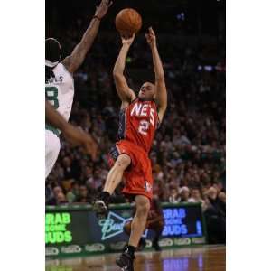  New Jersey Nets v Boston Celtics Jordan Farmar and Marquis Daniels 