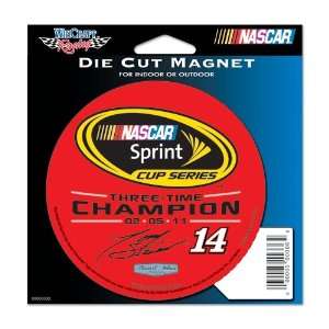  NASCAR Official 4 NASCAR Car Magnet