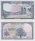 Lebanon P 60 100 Livres 1952 XF AU RARE  