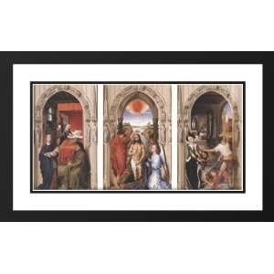  Weyden, Rogier van der 40x24 Framed and Double Matted St John 