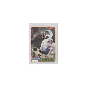  1981 Topps #8   Jack Tatum Sports Collectibles