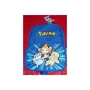  Pokemon Backpack  Chimchar Piplup Turtwig Toys & Games