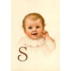 Vintage Art Baby Face S   11265 4 