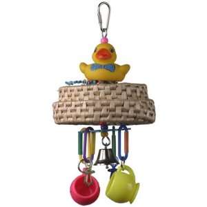   Bird Creations Tea Party Forager 9 x 5in Medium Bird Toy