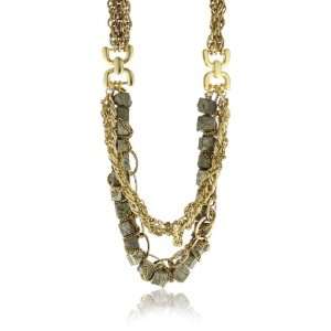  Nissa Jewelry Pyrite Necklace Jewelry