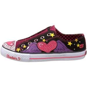 NWB SKECHERS TWINKLE TOES SHUFFLES GREAT ESCAPE SHOES TODDLER SIZE 5 