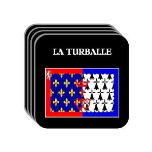  Pays de la Loire   LA TURBALLE Set of 4 Mini Mousepad 