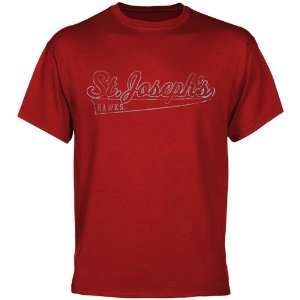  Saint Josephs Hawks Swept Away T Shirt   Cardinal Sports 