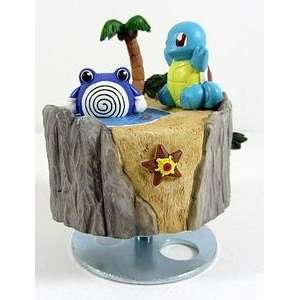  Pokemon Music Box Squirtle & Poliwhirl Pokemon Center 