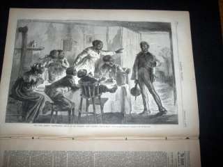 Harpers Weekly   December 8, 1877 SITTING BULL KARS  