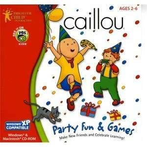  CAILLOU PARTY FUN AND GAMES Toys & Games