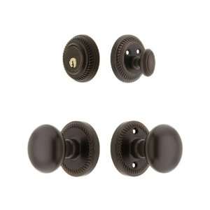   Avenue Knobs Keyed Alike in Oil Rubbed Bronze with 2 3/8 Backset