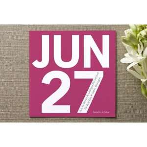    Calendar Save the Date Cards by Pixie Stick Press
