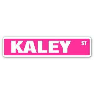  KALEY Street Sign name kids childrens room door bedroom 