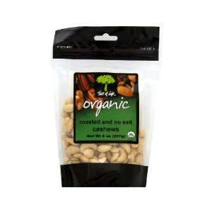Tree Of Life, Nut Cashew Roasted Noslt Org, 8 Ounce (10 Pack)  