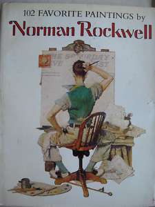 NORMAN ROCKWELL Favorite Paintings by Christopher Finch 9780896600065 