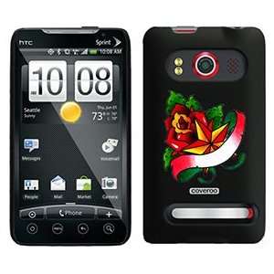  Rose Star and Ribbon on HTC Evo 4G Case  Players 